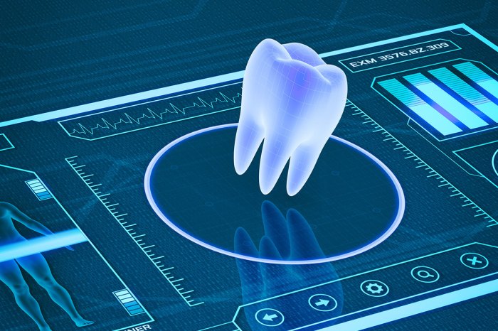 Dental technology stock photo